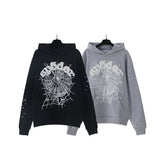 Sp5der OG Web Hoodie Black