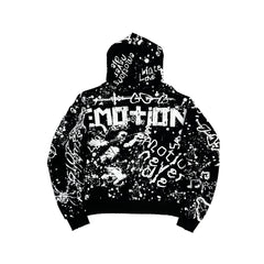 Mixed Emotions Black “Graffiti” Hoodie