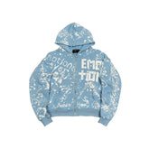 Mixed Emotions Blue “Graffiti” Hoodie