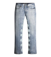 Lost Shdws Denim Pant Blue/White