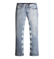 Lost Shdws Denim Pant Blue/White