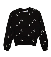 Off-White Black White All Over Slim Crewneck
