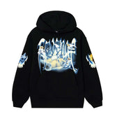 Revenge Angel Arch Logo Hoodie Black
