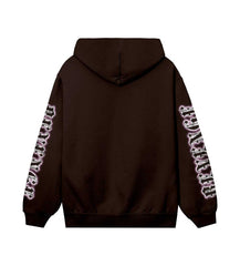 Revenge x G Herbo Angel Disciple Hoodie Brown