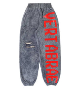 Vertabrae C-1 Sweatpants washed Grey/Red