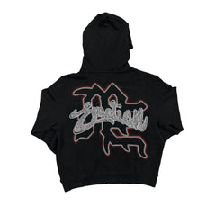 Mixed Emotions Black “Rhinestone” Hoodie