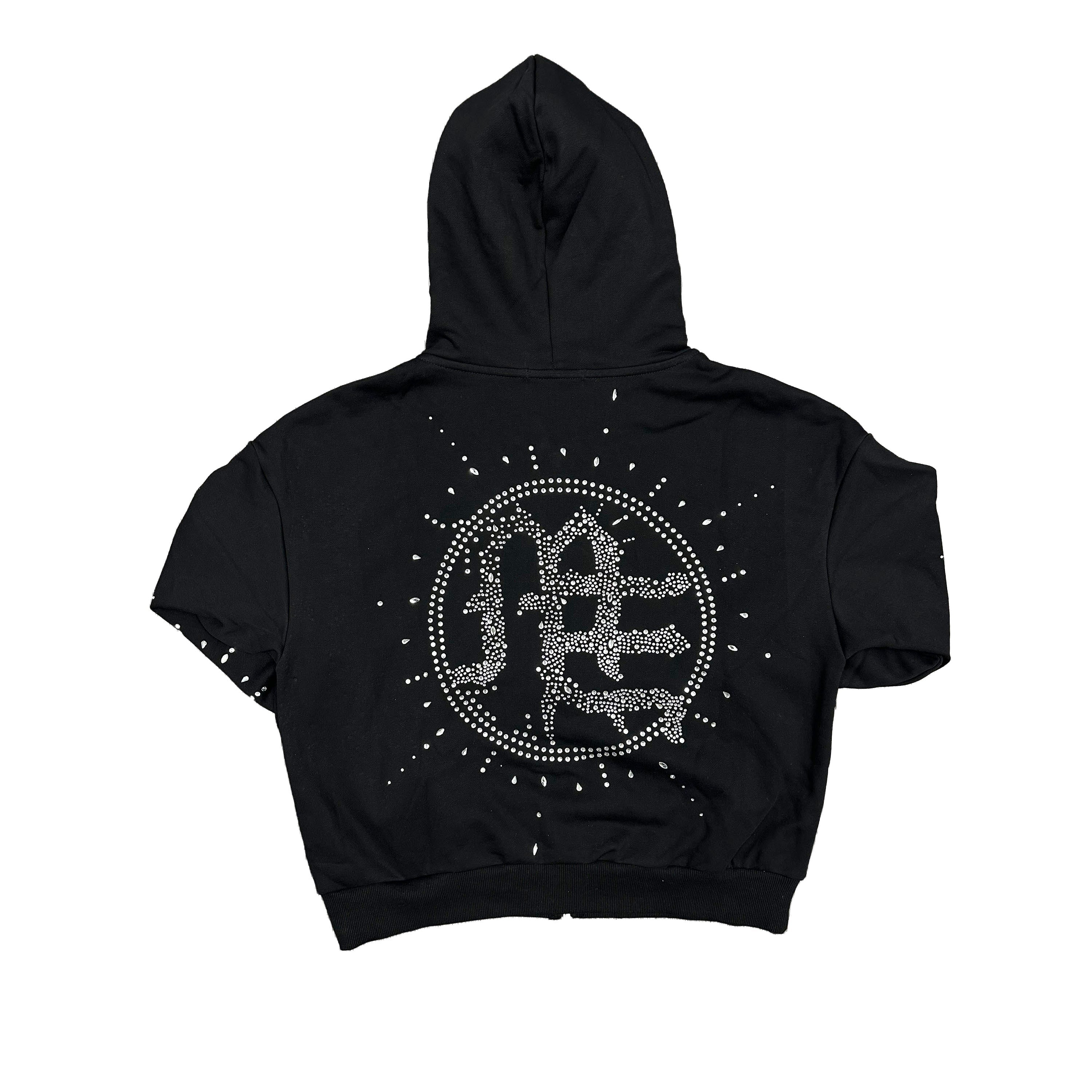 Mixed Emotions ‘Eclipse’ Black Rhinestone Hoodie