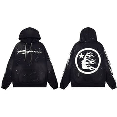 Hellstar Cosmic Circle Figure Graphic Hoodie