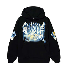 Revenge Angel Arch Logo Hoodie Black