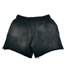 Vertabrae Black Double Emblem Shorts