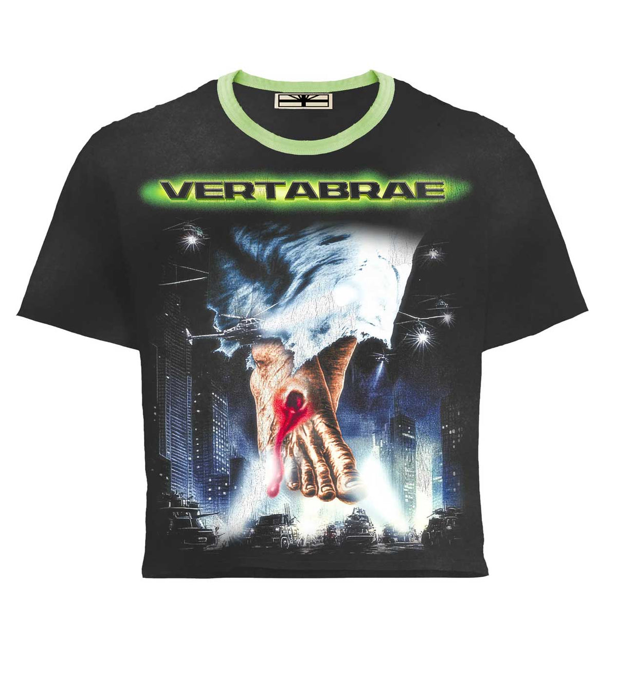 Vertabrae Vertzilla Tee Black
