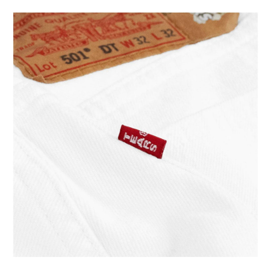 Denim Tears x Levi's Cotton Wreath Jeans White