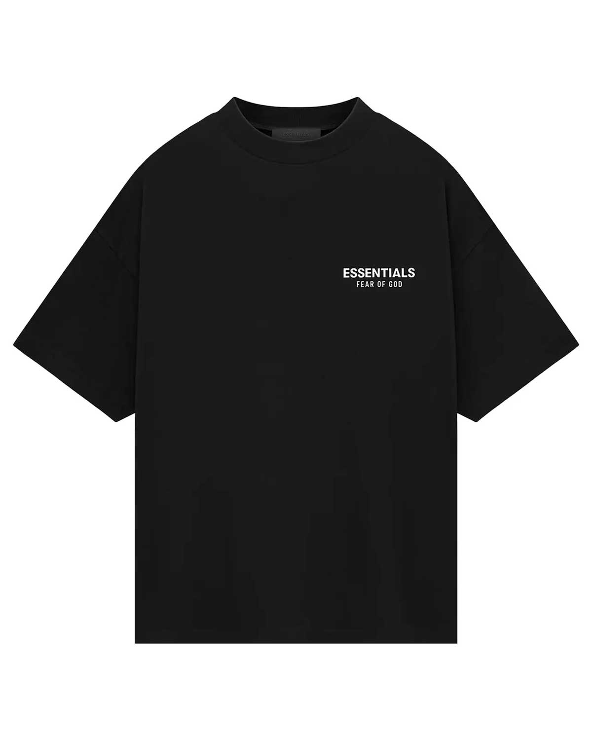 Essentials Jersey Crewneck Tee Black