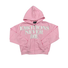 Mixed Emotions Pink ‘End’ Hoodie